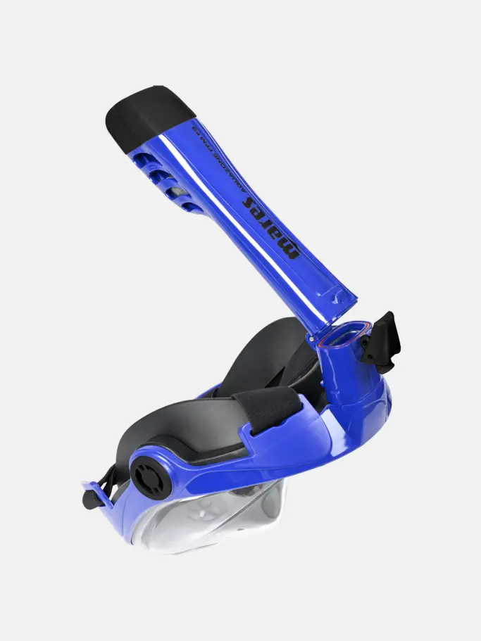 Sale,Online Exclusive, view full size image of Front view of Product detail - Full Face Mask Aquazone blue/black