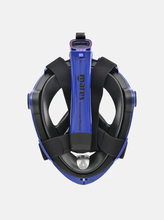 Sale,Online Exclusive, view full size image of Front view of Product detail - Full Face Mask Aquazone blue/black