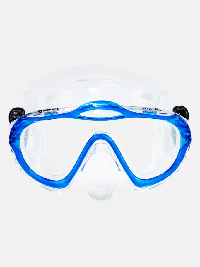 , view full size image of Front view of Product detail - Sharky Jr reflex blue/clear