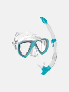 aqua white/clear