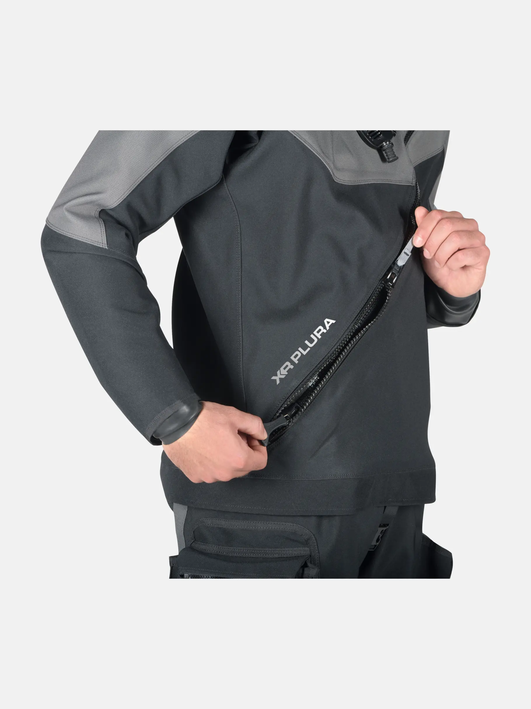 , view full size image of Front view of Product detail - XR Plura Dry Suit