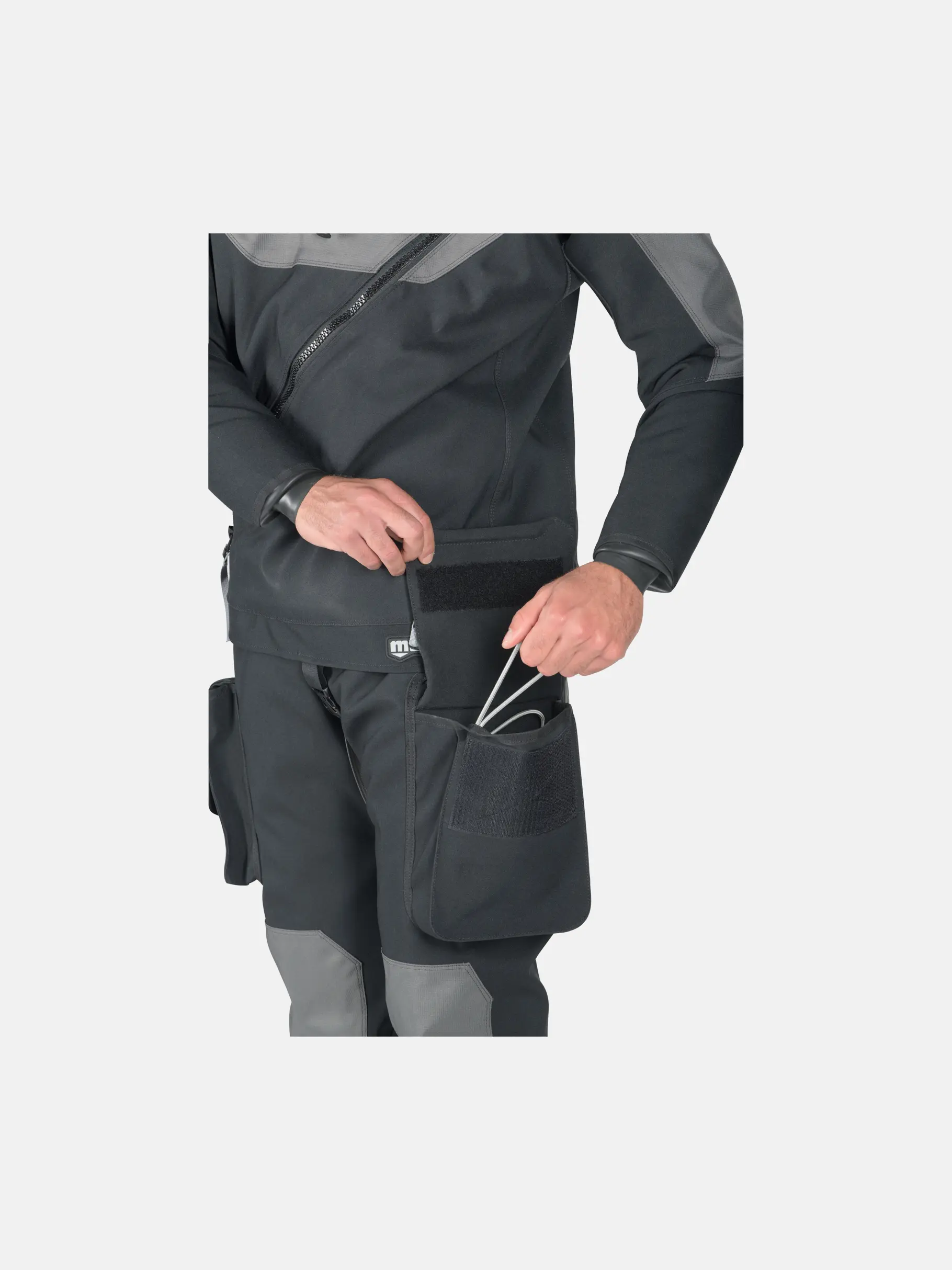 , view full size image of Front view of Product detail - XR Plura Dry Suit