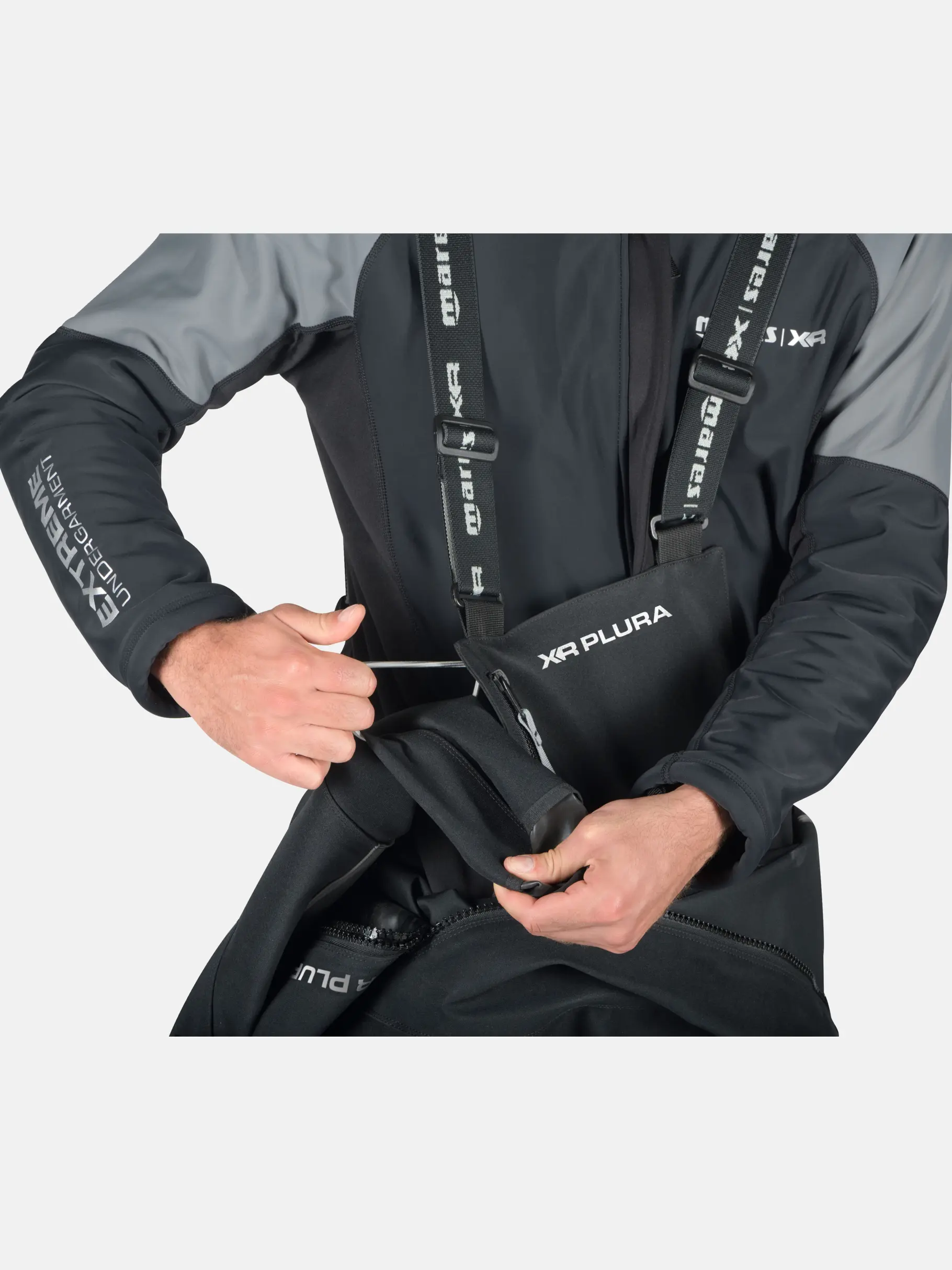 , view full size image of Front view of Product detail - XR Plura Dry Suit
