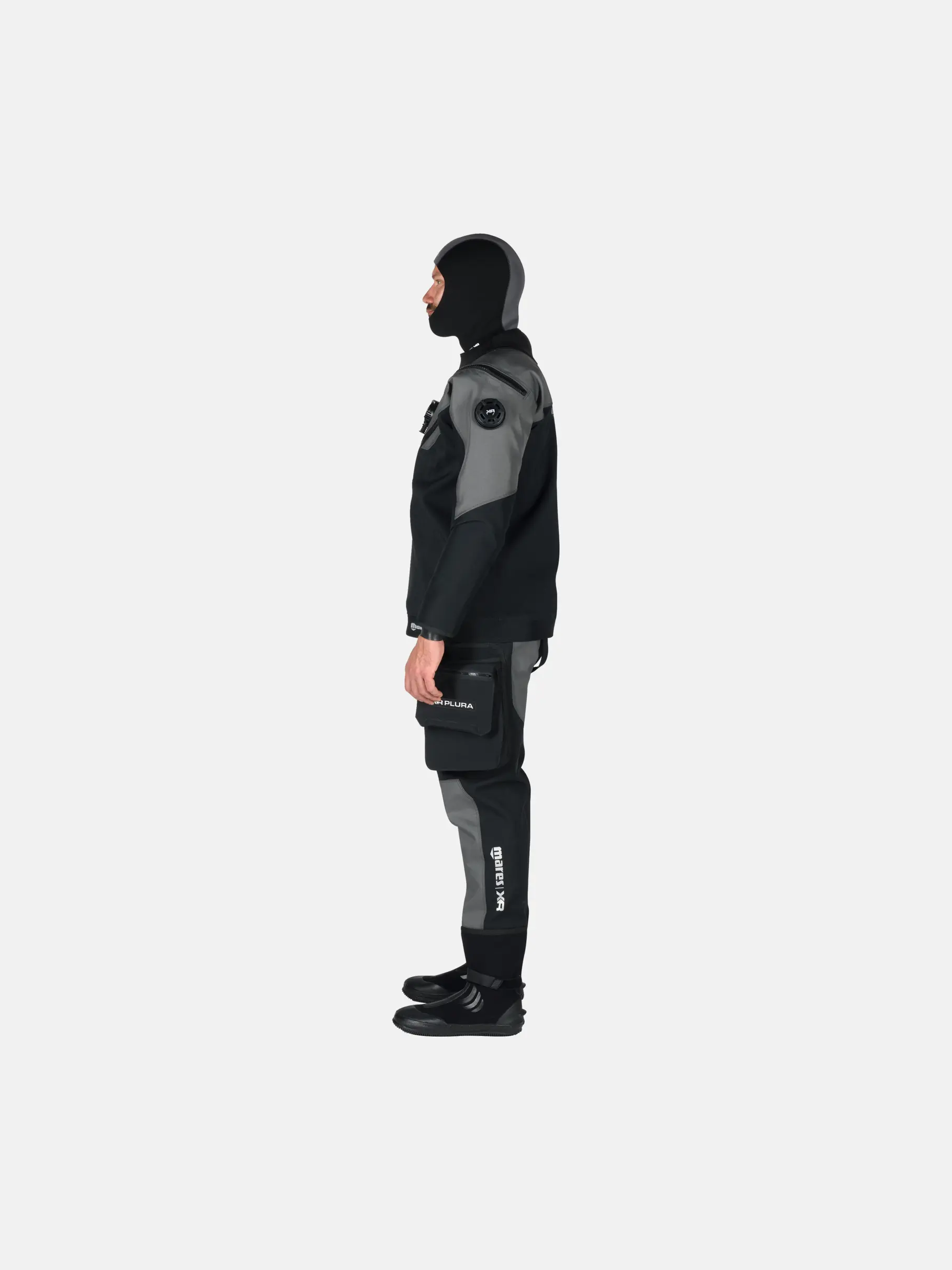 , view full size image of Front view of Product detail - XR Plura Dry Suit