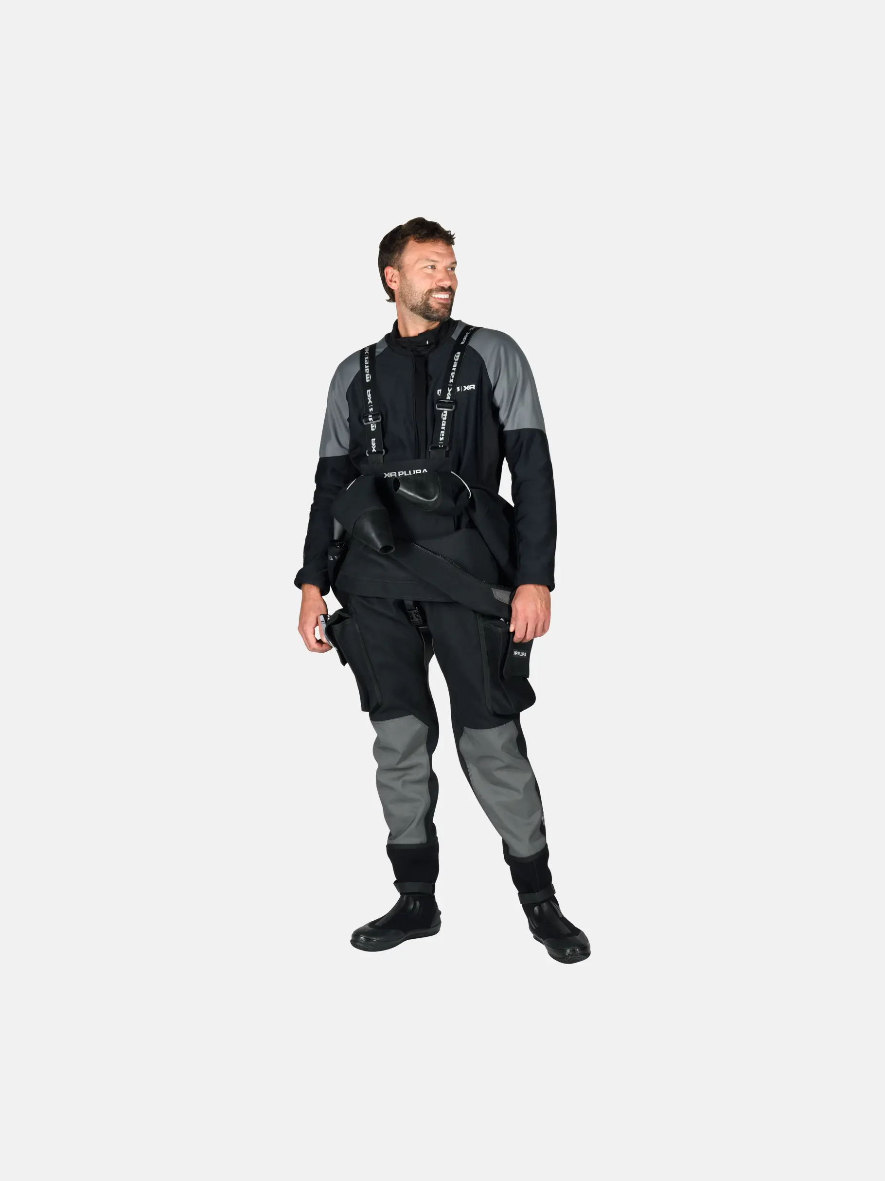 , view full size image of Front view of Product detail - XR Plura Dry Suit