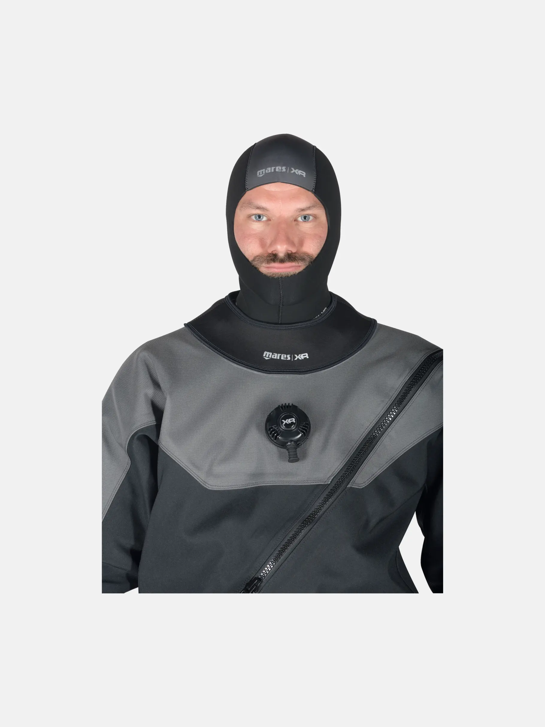 , view full size image of Front view of Product detail - XR Plura Dry Suit