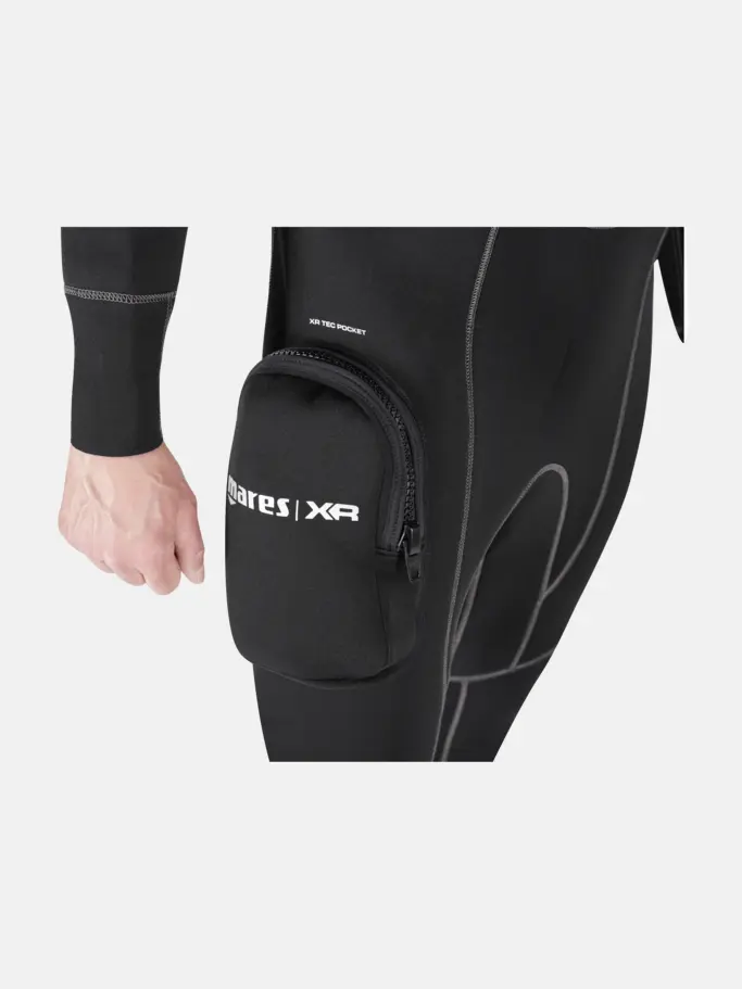 , view full size image of Front view of Product detail - XR3 Neoprene Latex Dry Suit