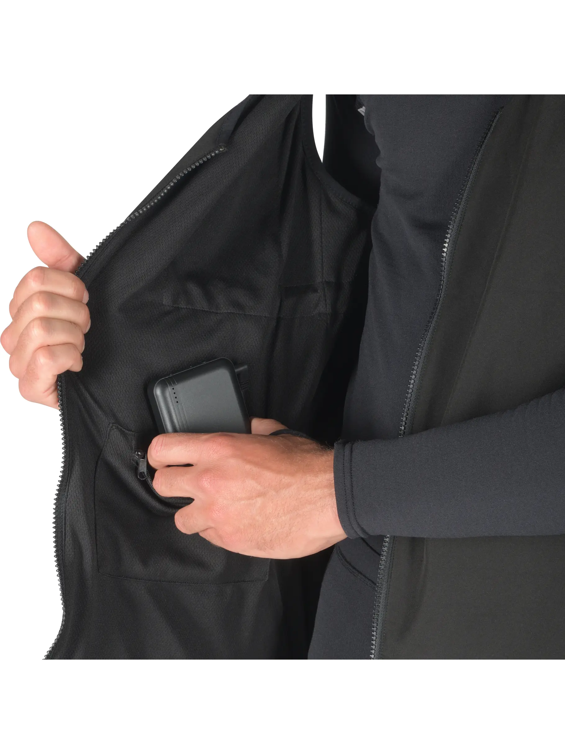 Out of Stock, view full size image of Front view of Product detail - Active Pro Heating Vest