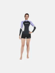 Display front view 1 of Product detail - Rash Guard UPF Block 80+ She Dives