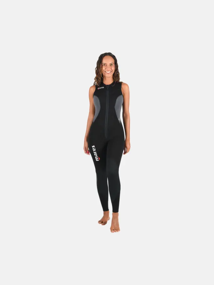 , view full size image of Front view of Product detail - Dual 5mm - She Dives black