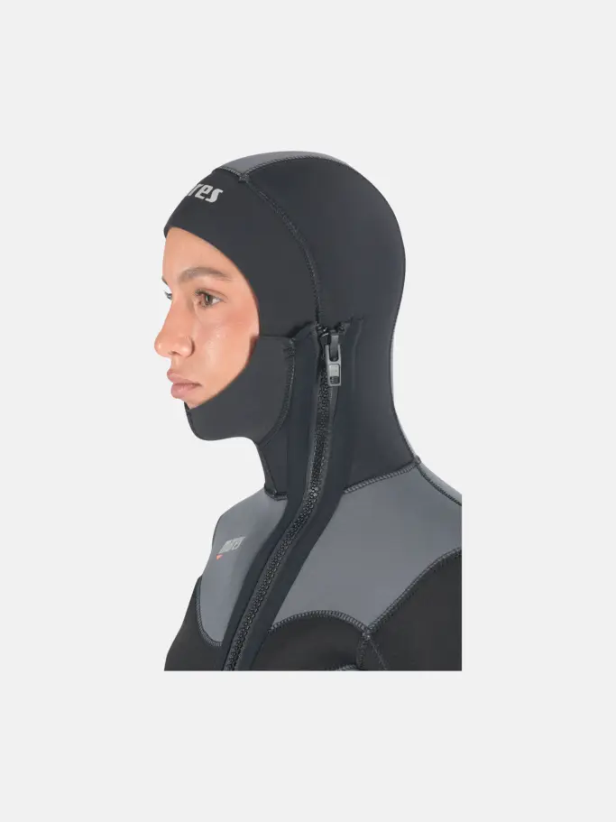, view full size image of Front view of Product detail - Dual 5mm - She Dives black