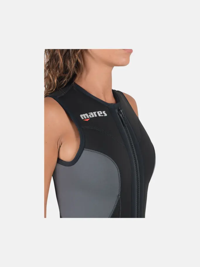 , view full size image of Front view of Product detail - Dual 5mm - She Dives black