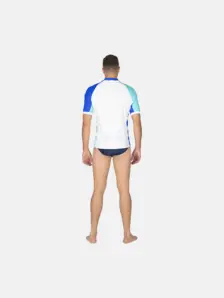Display front view 2 of Product detail - Rash Guard Shield Man white