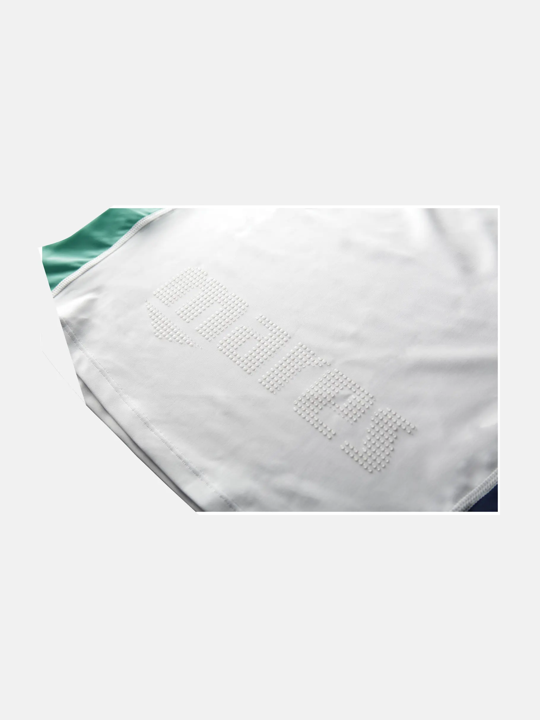 , view full size image of Front view of Product detail - Rash Guard Shield Man white