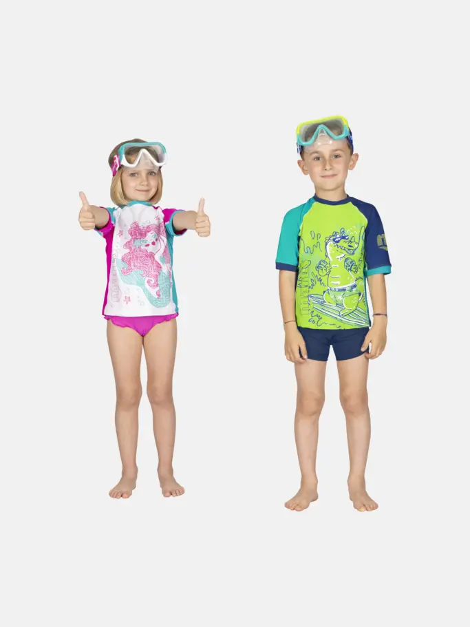 , view full size image of Front view of Product detail - Rashguard Shield Kid lemon