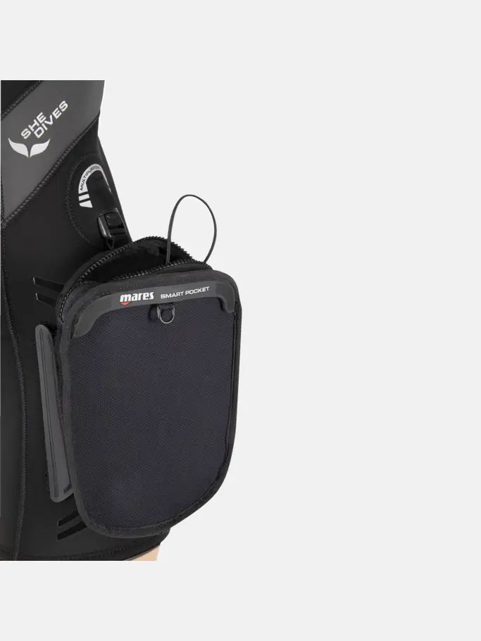 , view full size image of Front view of Product detail - Flexa Core - She Dives black
