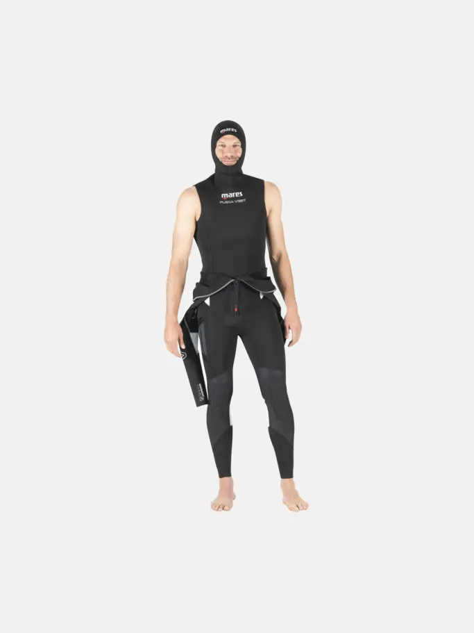 , view full size image of Front view of Product detail - Flexa Vest black