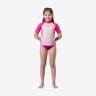 Product detail - Rash Guard Junior - Short Sleeve - Girl pink