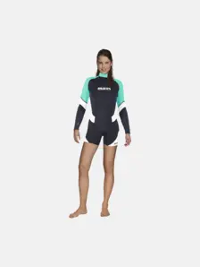 Display front view 1 of Product detail - Rash Guard Shorts - She Dives