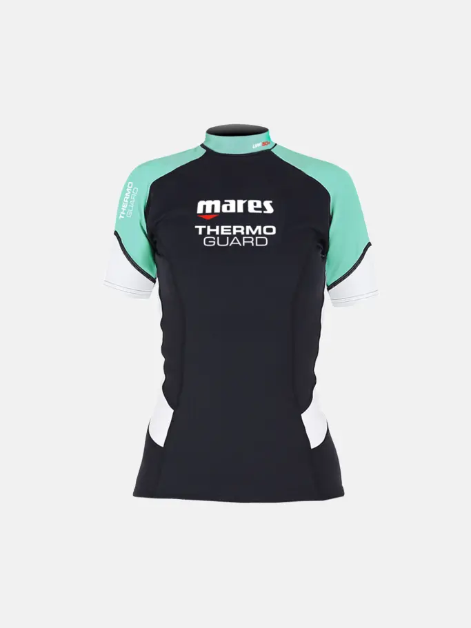 , visualizzare l'immagine full size della vista frontale di Product detail - Thermo Guard Short Sleeve - She Dives
