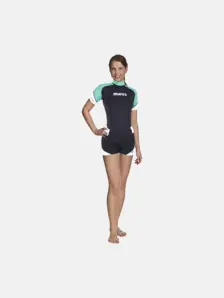 Display front view 1 of Product detail - Rash Guard Short Sleeve - She Dives