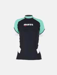 Display front view 2 of Product detail - Rash Guard Short Sleeve - She Dives