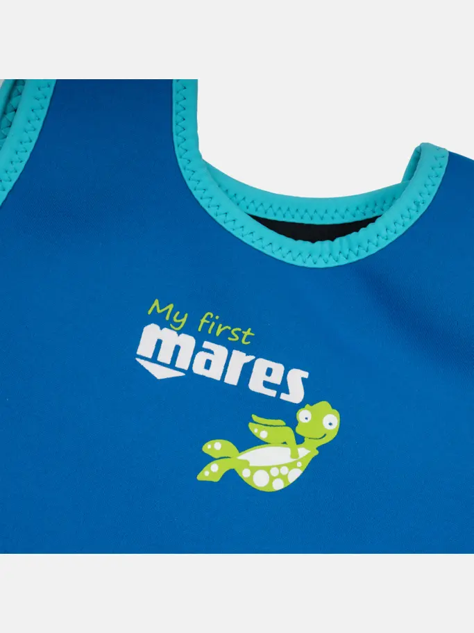 Sale, view full size image of Front view of Product detail - Baby Wrap blue