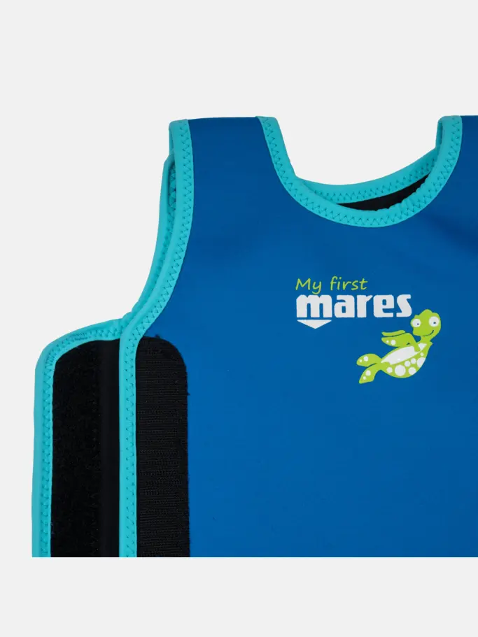 Sale, view full size image of Front view of Product detail - Baby Wrap blue