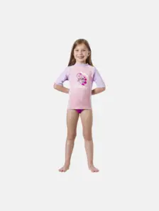 Display front view 1 of Product detail - Rash Guard Kid - Short Sleeve - Girl
