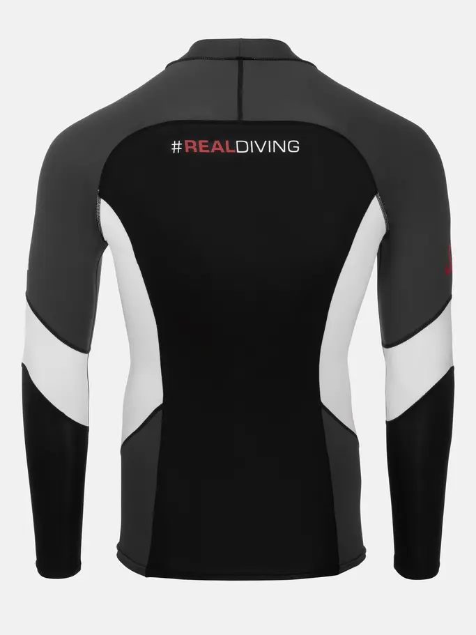 , Ansicht Großes Bild der Vorderseite Product detail - Men's Rash Guard - Standard Fit BKWG