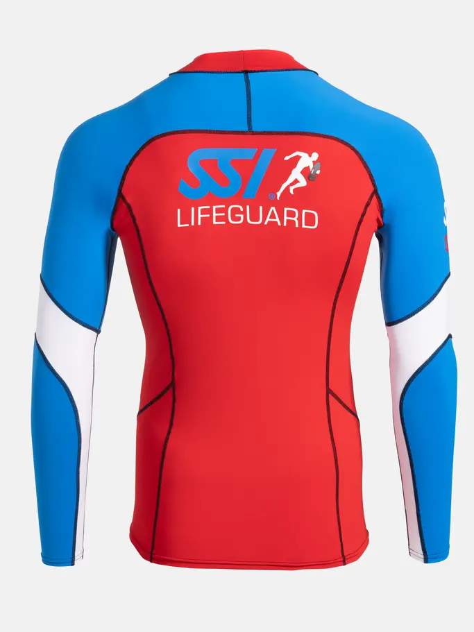 Out of Stock, Ansicht Großes Bild der Vorderseite Product detail - Men's Rash Guard - Lifeguard RBLW