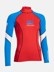 Display front view 1 of Product detail - Ladies Rash Guard - Lifeguard RBLW