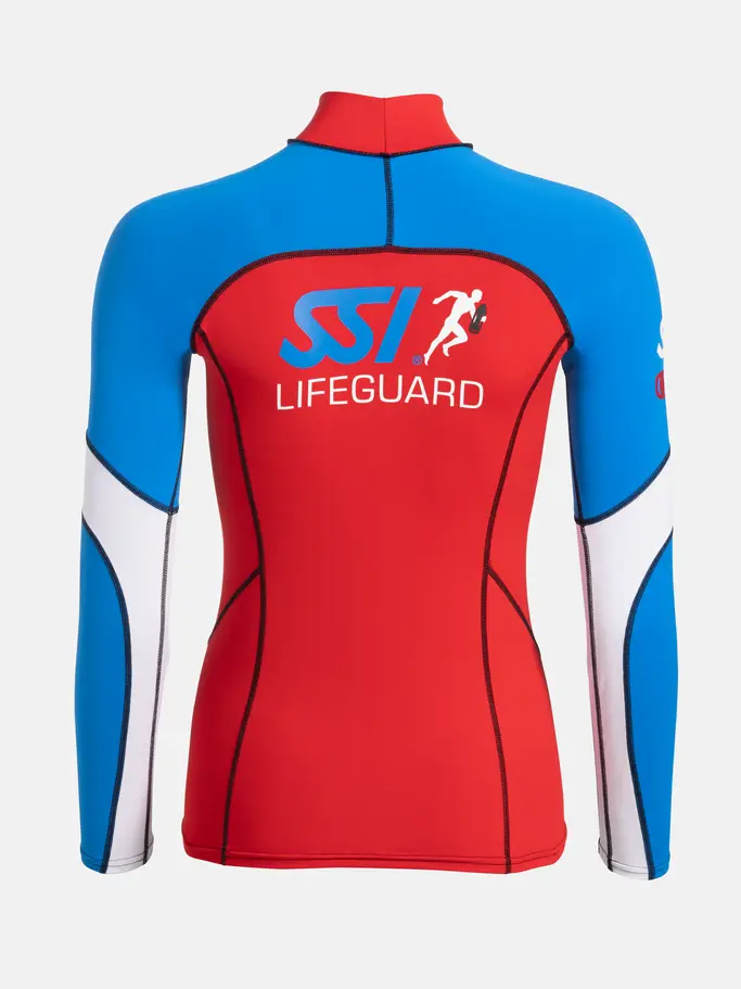 , Ansicht Großes Bild der Vorderseite Product detail - Ladies Rash Guard - Lifeguard RBLW