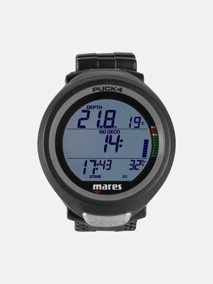 , view full size image of Front view of Product detail - Puck 4 black