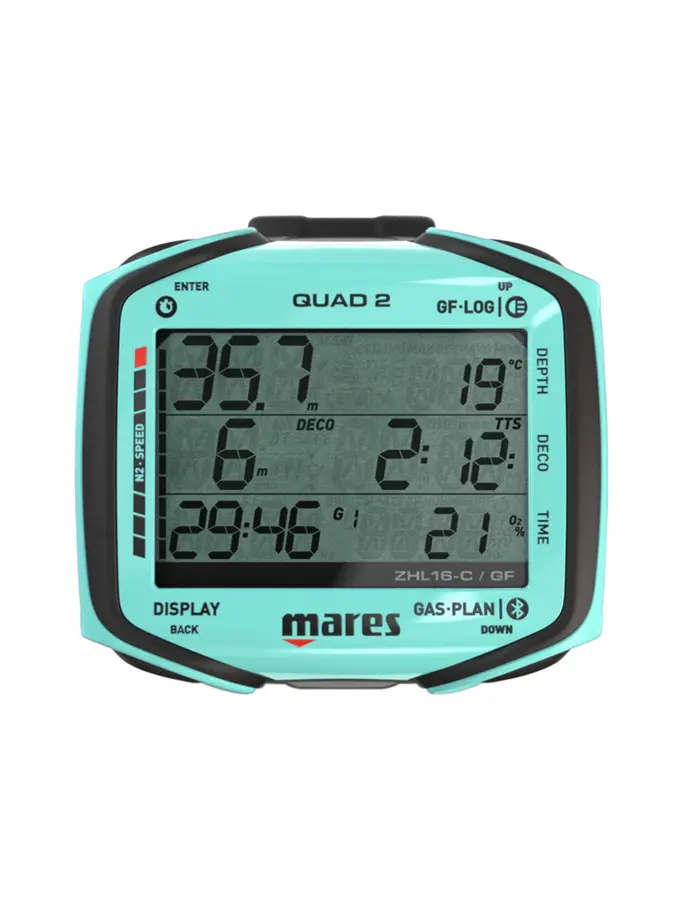 , view full size image of Front view of Product detail - Quad 2 aqua