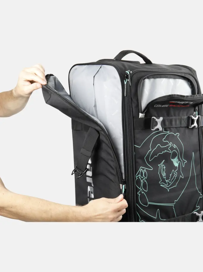 , view full size image of Front view of Product detail - Cruise Backpack aqua