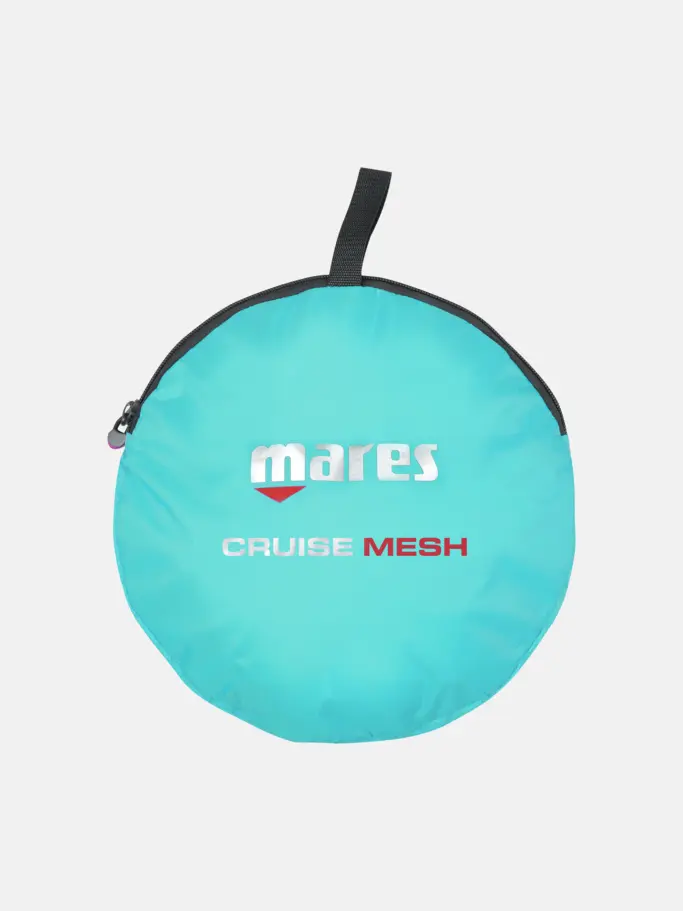 , view full size image of Front view of Product detail - Cruise Mesh black/aqua