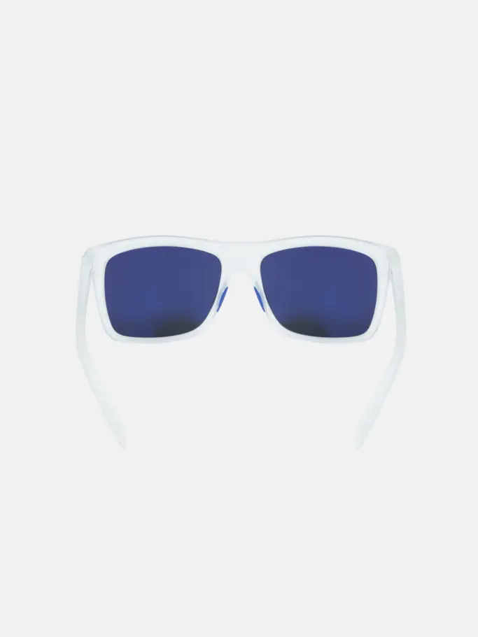 , view full size image of Front view of Product detail - Sunglasses MAUI Mirrored clear/blue