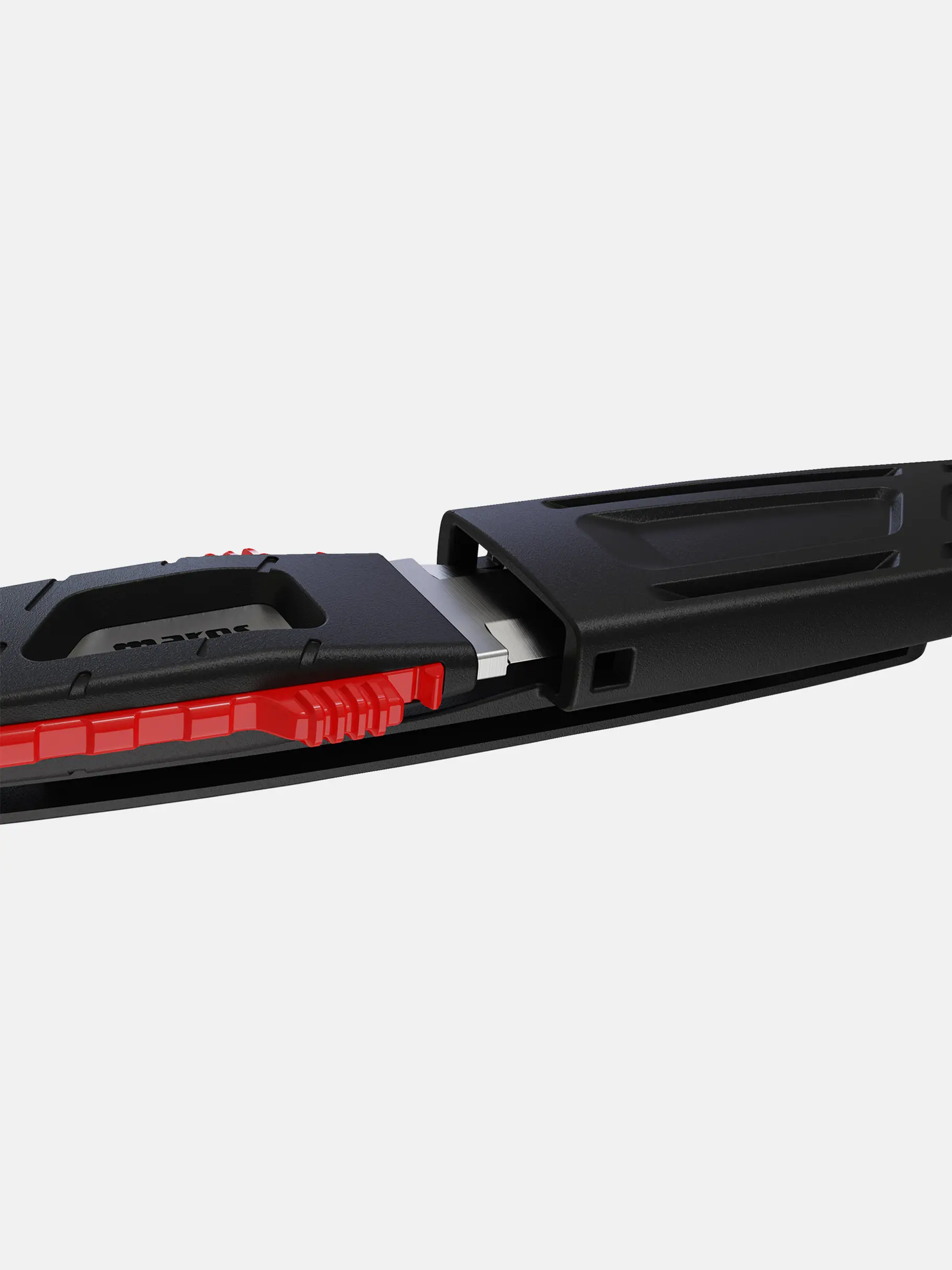 , view full size image of Front view of Product detail - MC-100 black/red