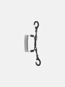 Display front view 1 of Product detail - Lanyard Stainless Spiral With Ring