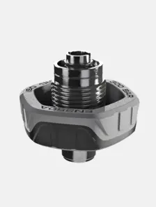 Display front view 1 of Product detail - DIN Connector 300 bar - Hex with AST black/grey
