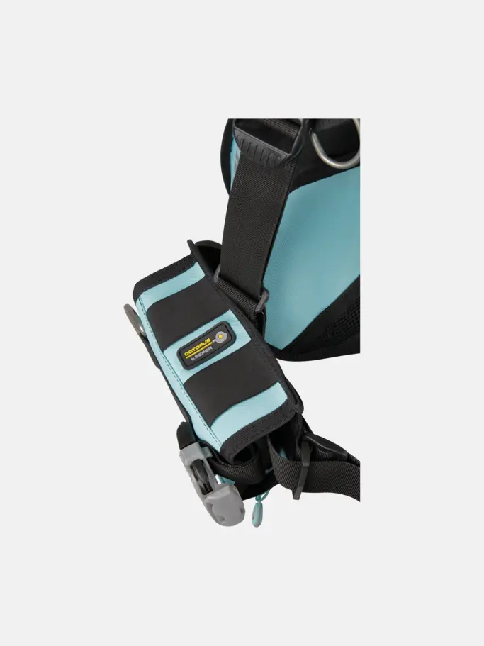 , view full size image of Front view of Product detail - Magellan HD - She Dives black/aqua