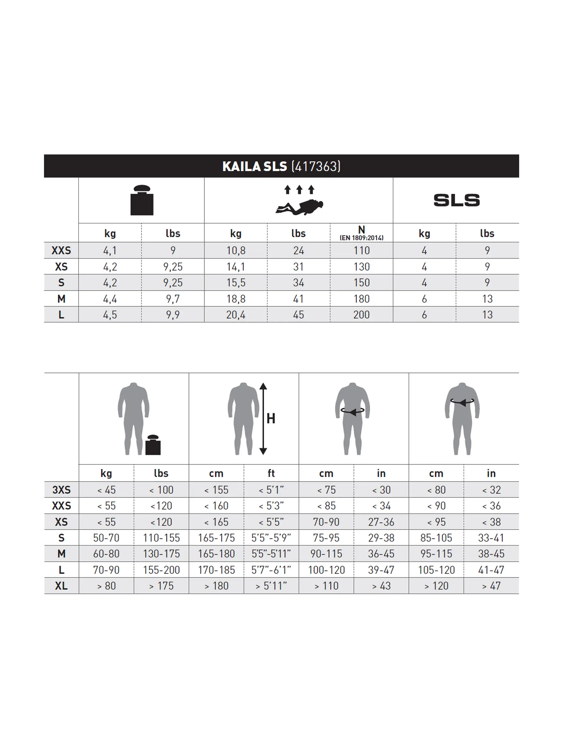 , view full size image of Front view of Product detail - Kaila SLS