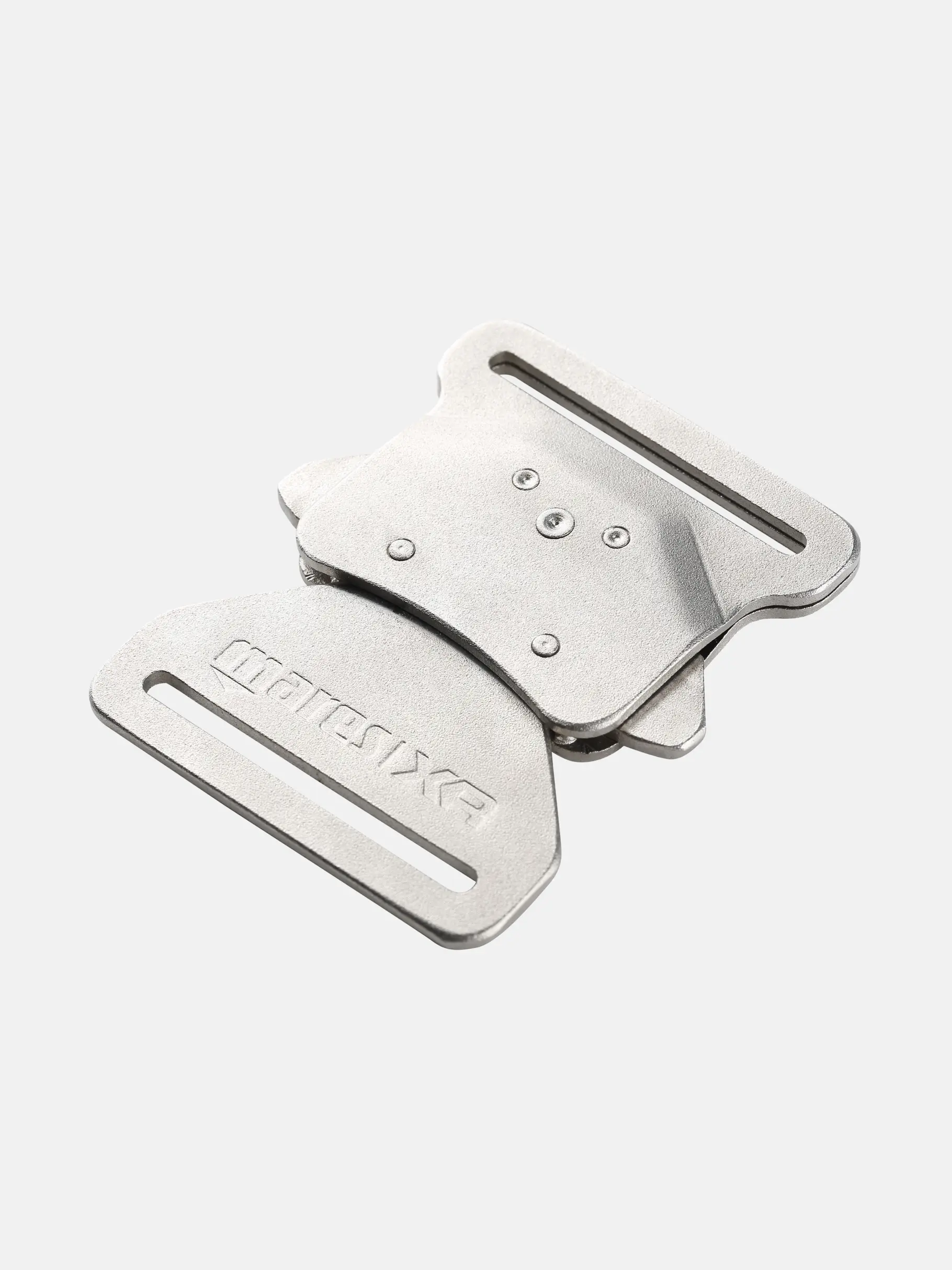 Out of Stock, view full size image of Front view of Product detail - Metal Buckle - Alu Silver