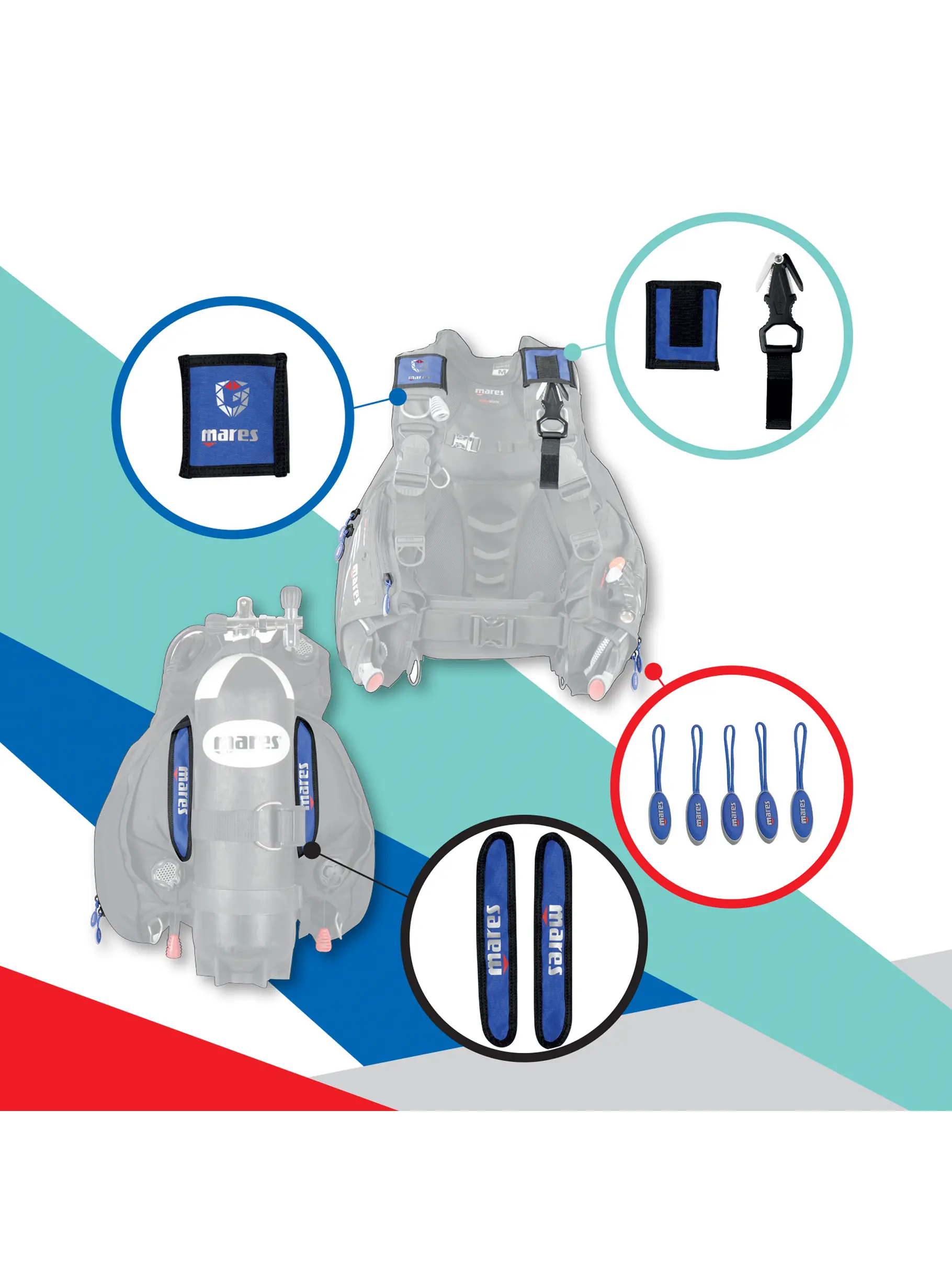 , view full size image of Front view of Product detail - Color Kit aqua