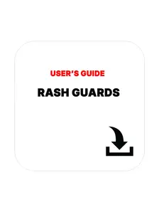 Display front view 1 of Product detail - Rash Guard User's Guide