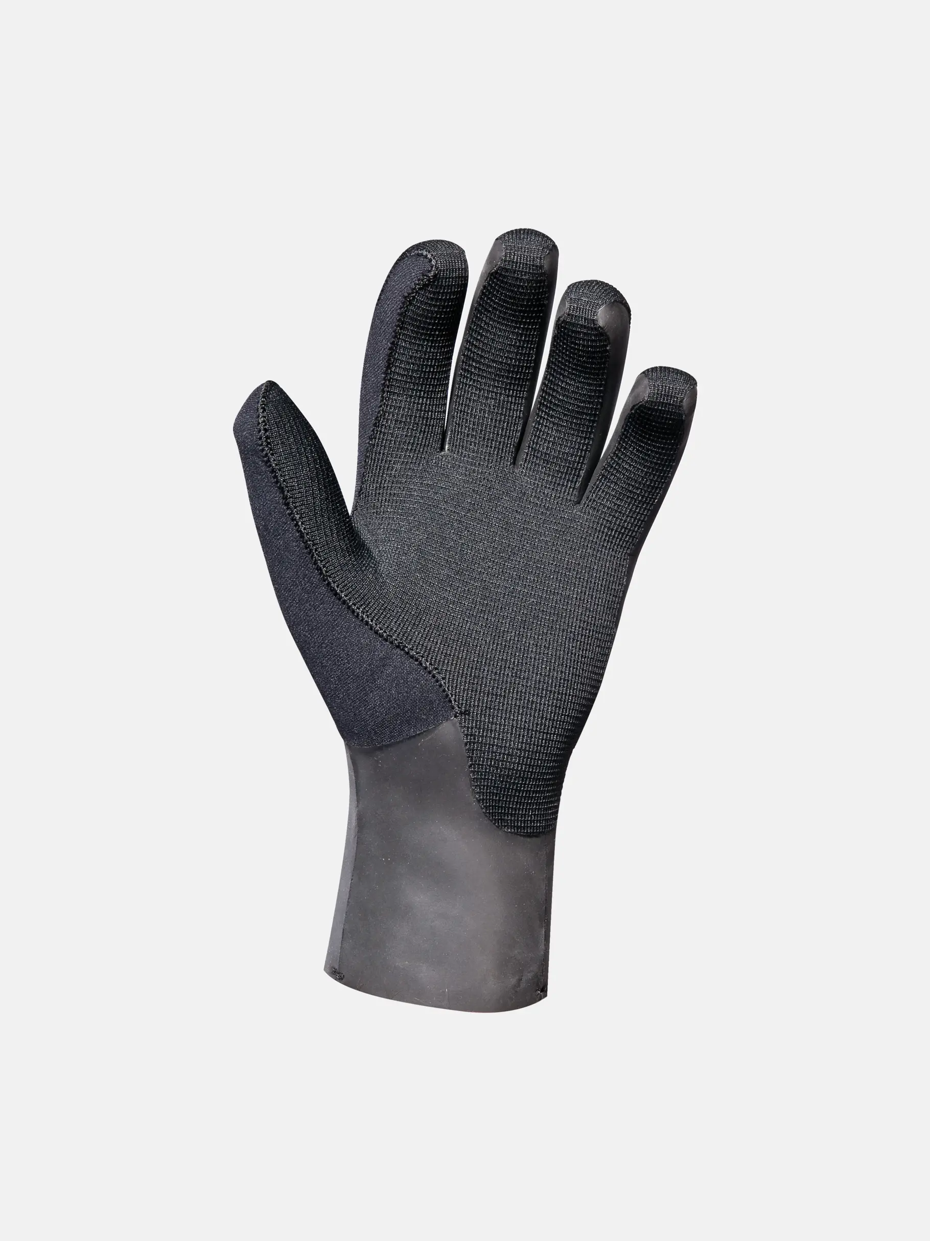 , view full size image of Front view of Product detail - Gloves Smooth Skin black