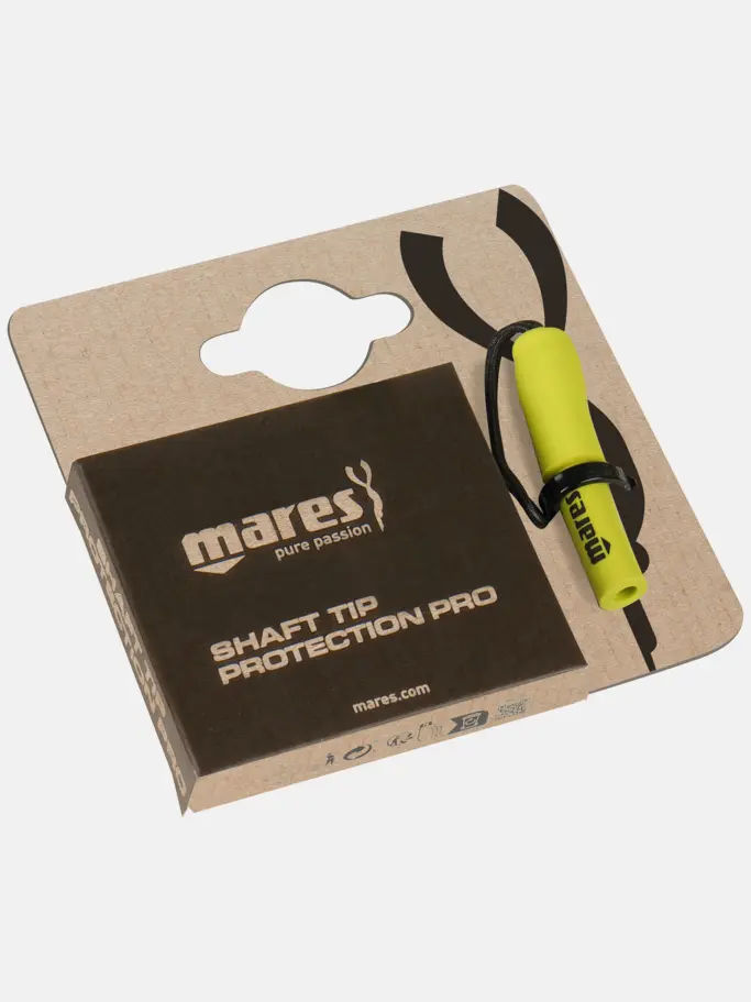New, voir image en taille réelle de la vue frontale de Product detail - Shaft Tip Protection Pro yellow fluo