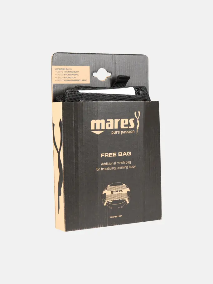 , view full size image of Front view of Product detail - Training Buoy Mesh Bag black