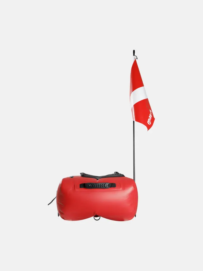 , view full size image of Front view of Product detail - Hydro Backpack Buoy red